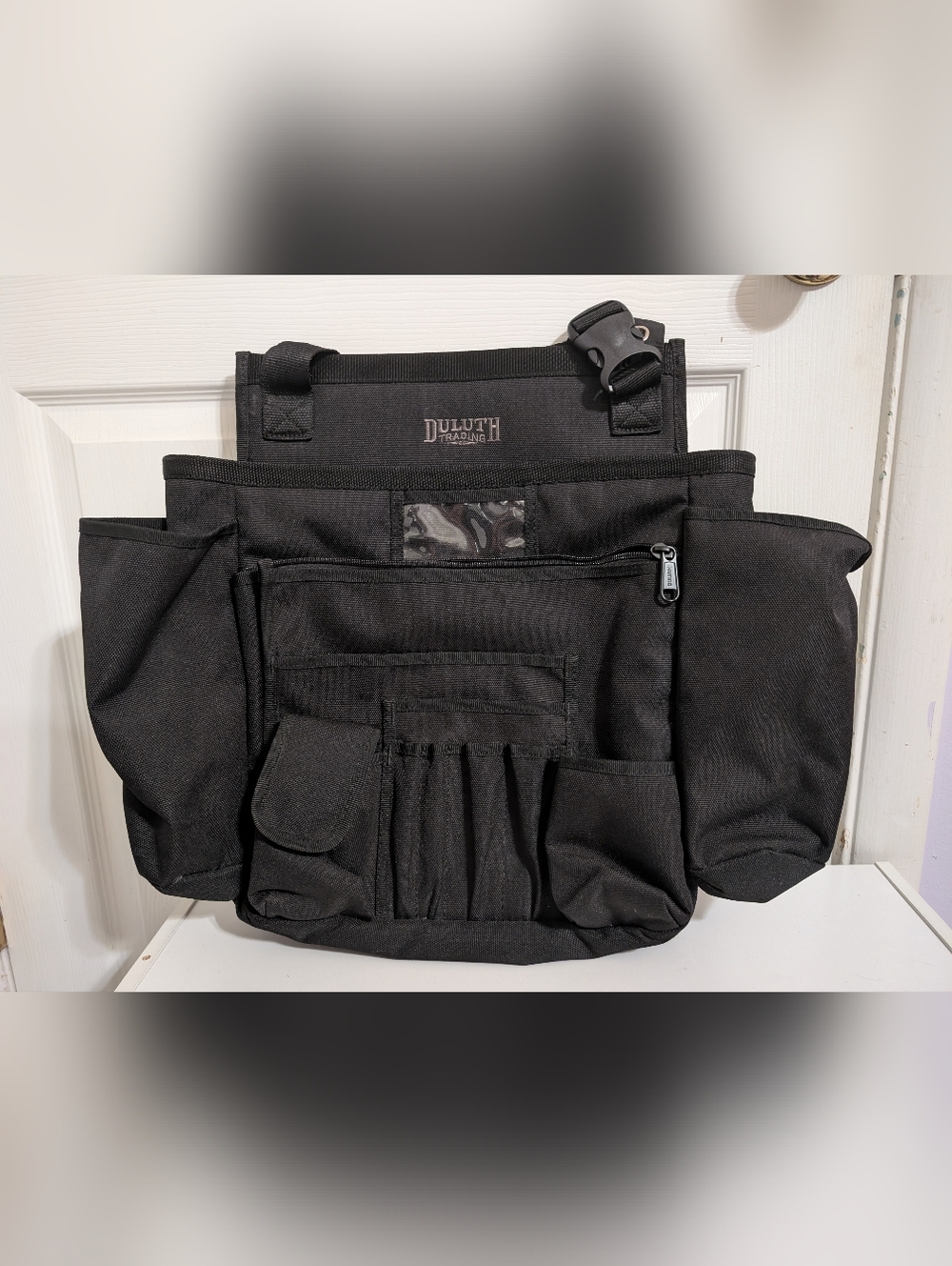 Duluth Trading Cab Commander Truck Car Seat Hanging Tool Organizer Black